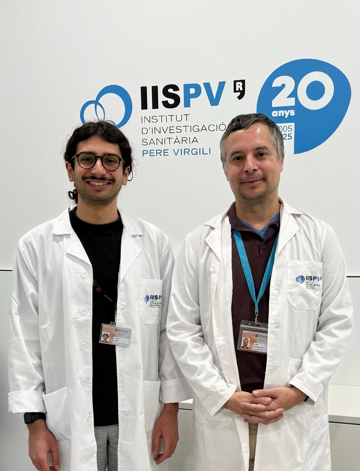 Els investigadors Alexios Manidis i Jordi Julvez, de l’equip NeuroÈpia Els-investigadors-Alexios-Manidis-i-Jordi-Julvez-de-lequip-NeuroEpia