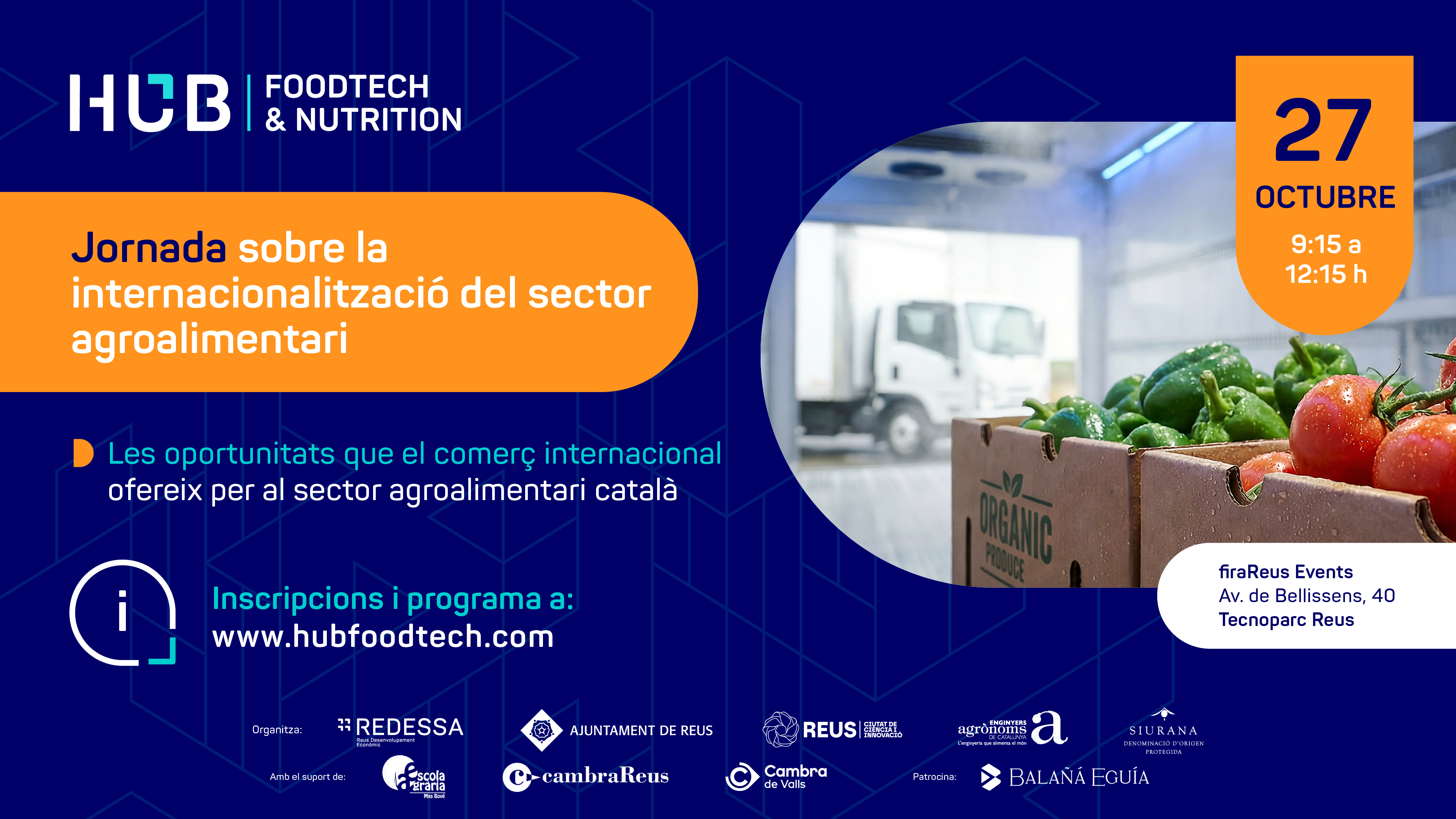 Jornada sobre la Internacionalització del sector Agroalimentari